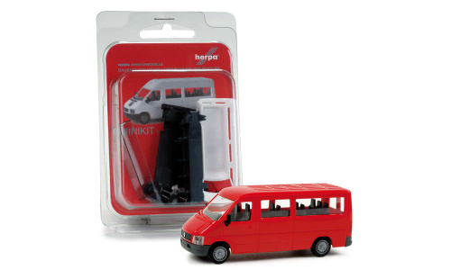 Herpa 012362 MiniKit: VW LT 2 Bus, rot