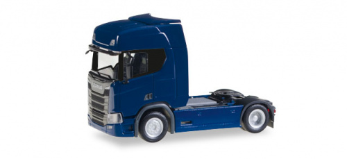 Herpa 307109 Scania CR 20 HD Zugmaschine, dunkelblau
