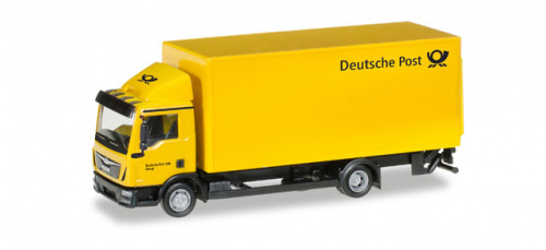Herpa 308212 MAN TGL Koffer-LKW mit Ladebordwand »Deutsche Post»