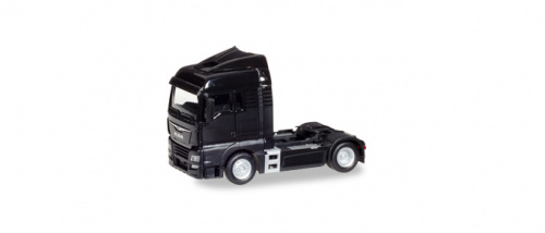 Herpa 308335 MAN TGX XLX Euro 6c Zugmaschine, schwarz