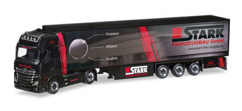 Herpa 308380 MB Actros Giga Kühlkoffer-Sattelzug »Stark»