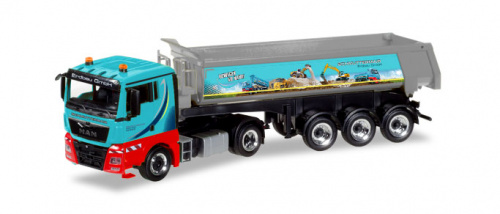 Herpa 308762 MAN TGX XL Euro 6c Rundmulden-Sattelzug »Schmuttermair»