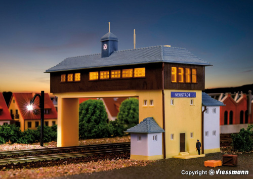 Preview: Kibri 36730 Z Brückenstellwerk Neustadt