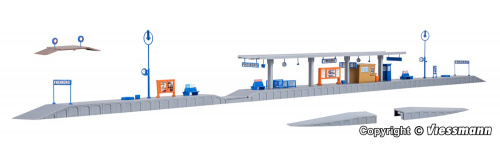 Preview: Kibri 37503 N Bahnsteig Freiberg