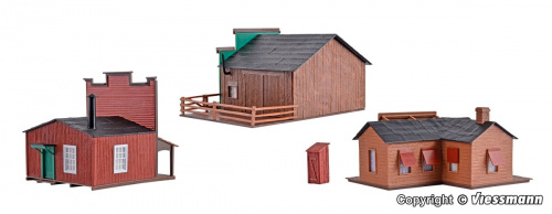 Kibri 38506 H0 Westernhäuser Ensemble Saloon