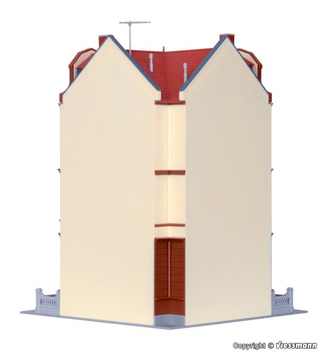 Preview: Kibri 39100 H0 Eckhaus Diplomatenvilla in Bonn