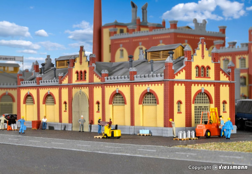 Preview: Kibri 39217 H0 Lagerhalle Brauerei Feldschlösschen