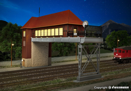 Preview: Kibri 39310 H0 Brückenstellwerk Hamm