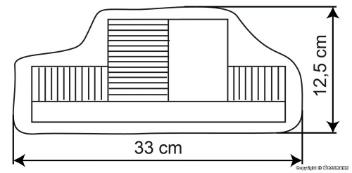 Preview: Kibri 39508 H0 Station Blausee Mitholz