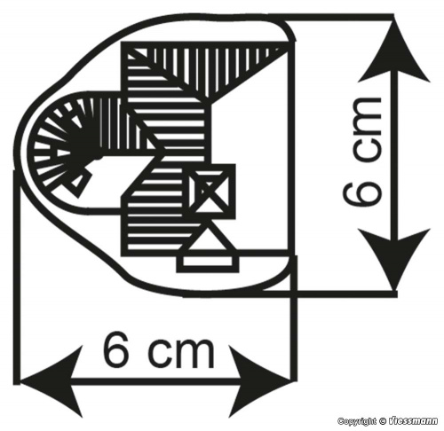 Preview: Kibri 39780 H0 Kapelle in Hirschbichl mit Zubehör
