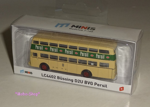 Lemke LC4402 N Bus Büssing D2U »Persil« creme-grün