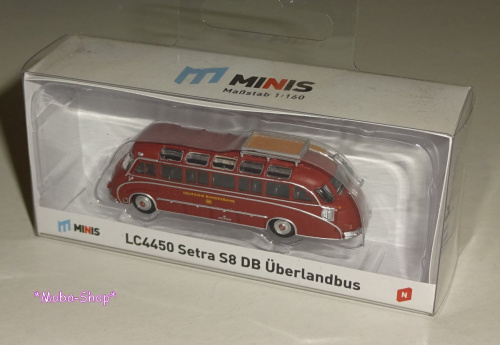 Lemke LC4450 N Bus Setra S8 »Deutsche Bundesbahn« rot