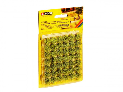 NOCH 07041 Grasbüschel Mini-Set »Feldpflanzen«, grün veredelt, 9mm
