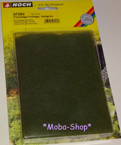 NOCH 07282 Flockage-Foliage hellgrün