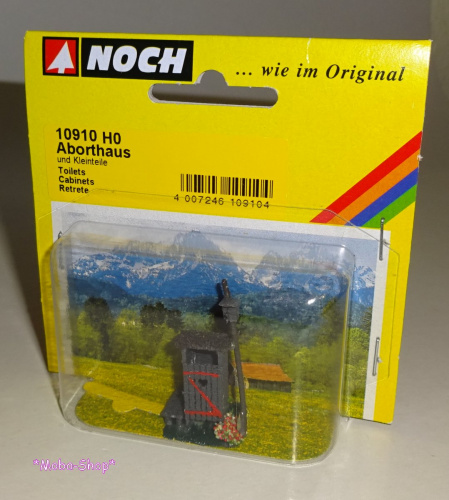 NOCH 10910 H0 Aborthaus und Kleinteile