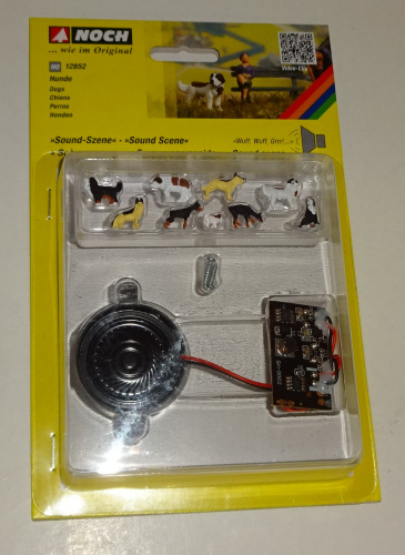 Preview: NOCH 12852 H0 Soundszene »Hunde«