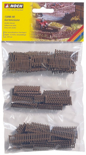 Preview: NOCH 13096 H0 Gartenzäune, Großpackung