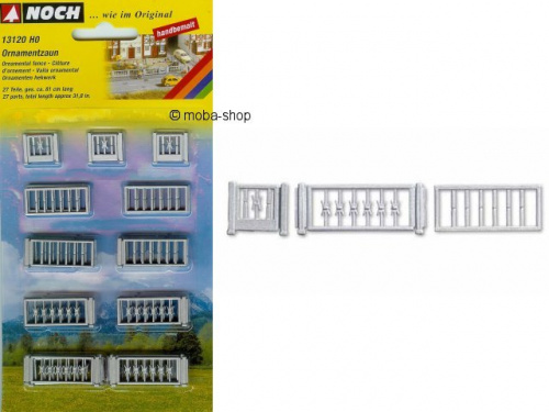 NOCH 13120 H0 Ornamentzaun