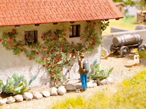Preview: NOCH 14118 H0 LC minis »Kletterrosen«, 6 Pflanzen