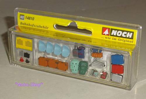 Preview: NOCH 14810 H0 Bahnhofszubehör