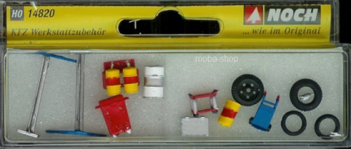 NOCH 14820 H0 KFZ Werkstattzubehör