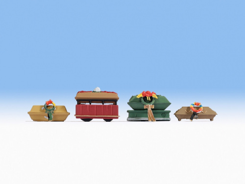 NOCH 14874 H0 Beerdigung-Zubehör