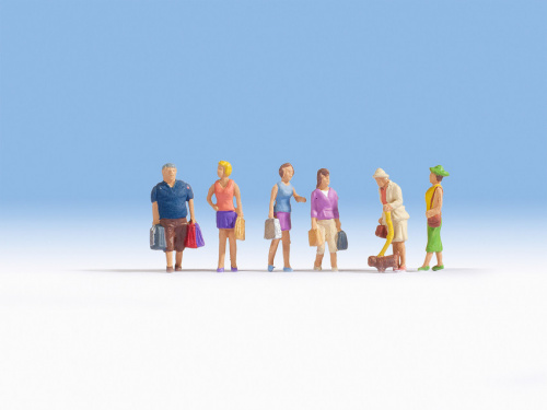 NOCH 15518 H0 Beim Einkaufen