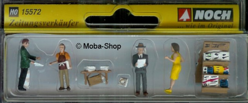 NOCH 15572 H0 Zeitungsverkäufer