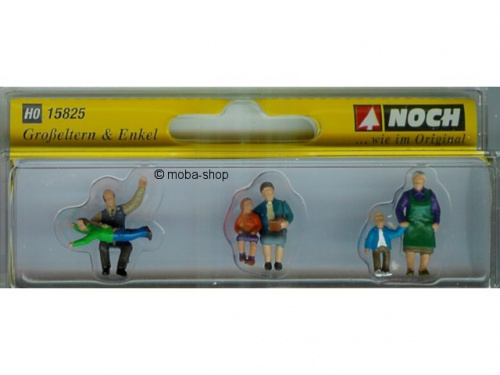 NOCH 15825 H0 Großeltern und Enkel