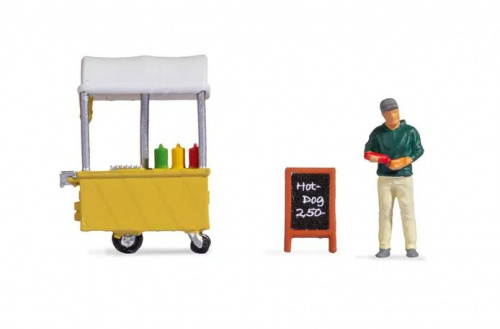 NOCH 16505 H0 Tiny-Scenes »Hot-Dog Stand«