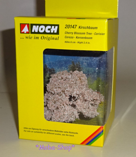 Preview: NOCH 20147 Kirschbaum, 6cm hoch