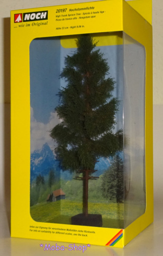 NOCH 20197 Hochstammfichte, 23cm hoch