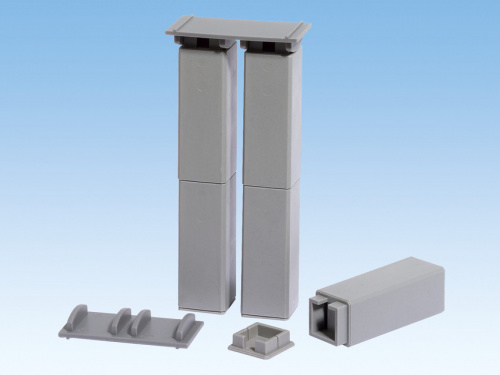 Preview: NOCH 21420 H0 Doppelpfeiler 9,4 cm hoch (2 Stück)