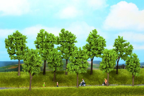 NOCH 24200 H0/TT Bäume Frühling, 10 Stück
