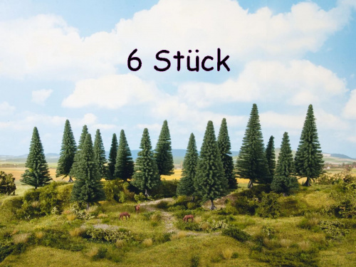 NOCH 24642 Tannen, 6 Stück