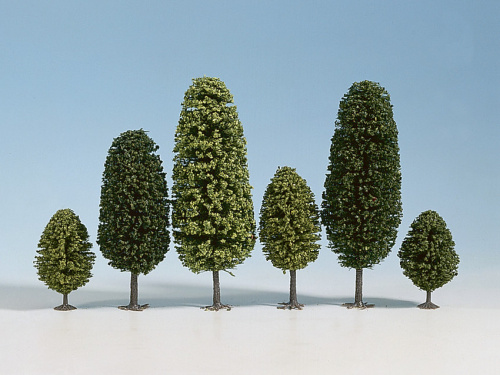 Preview: NOCH 26301 H0/TT Laubbäume, 25 Stück