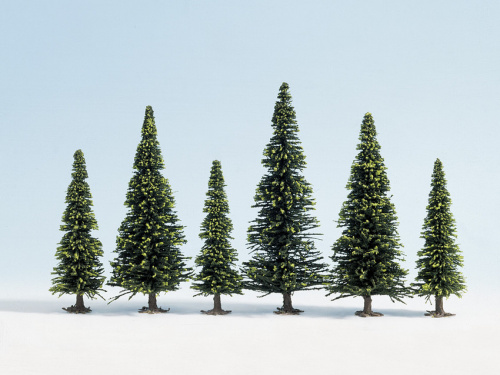 Preview: NOCH 26425 H0/TT Modellfichten, 10 Stück