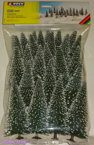 Preview: NOCH 26828 H0/TT/N Schneetannen, 25 Stück, 5-14 cm hoch
