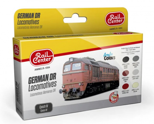 NOCH/AMMO 4601004 Farb-Set: Deutsche DR-Lokomotiven, Ep. IV