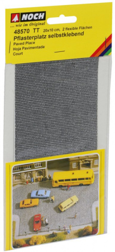 Preview: NOCH 48570 TT Straßenkrepp Pflasterplatz