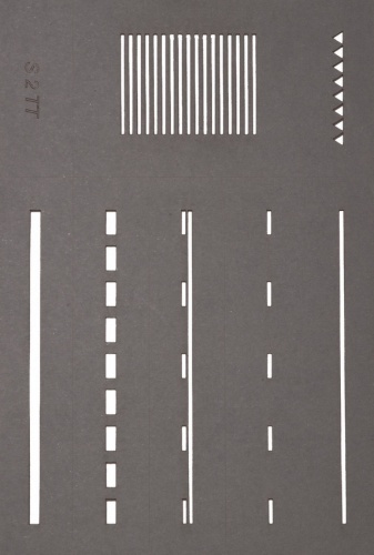 Preview: NOCH 48600 TT Straßenmarkierungs-Schablonen