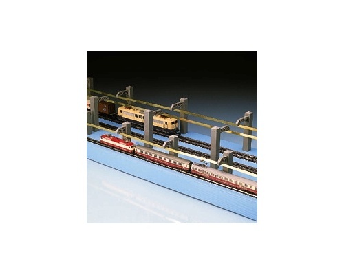 Preview: NOCH 53424 TT Oberleitungsset 2-gleisig für G-Kreis 53022