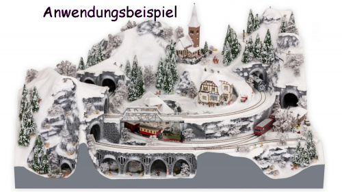 Preview: NOCH 53615 H0 Easy-Track Trassenbausatz »Theisensee«