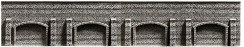 NOCH 58059 H0 »Steinmauer« Arkadenmauer, extra-lang