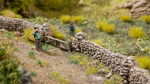 NOCH 58283 H0 Mauern aus Natursteinen, 104cm