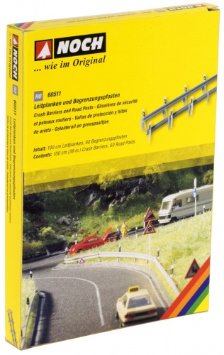 Preview: NOCH 60511 H0 Leitplanken, Begrenzungspfosten