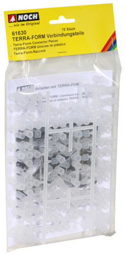 NOCH 61630 TERRA-FORM Verbindungsteile (72 Teile)