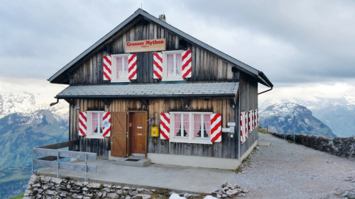 Preview: NOCH 65800 H0 Bergrestaurant »Grosser Mythen« Schweiz