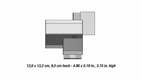 NOCH 66606 H0 LC »Siedlungshaus mit Garage«