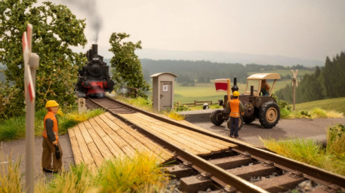 Preview: NOCH 66811 H0 LC Deko-Set »Rechts und links der Gleise«